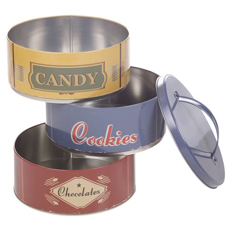 metal box cookies|10 inch round cookie tins.